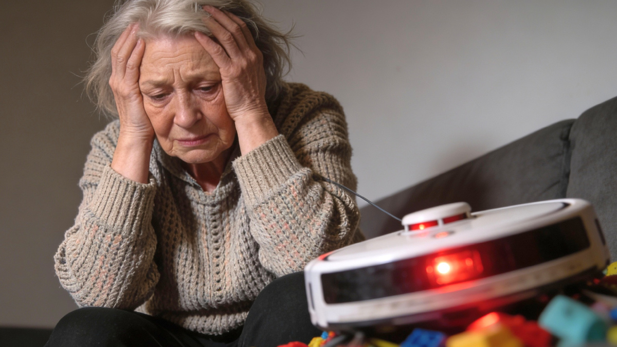 Эксперимент над свекровью. Техника есть, а сил у неё не осталось