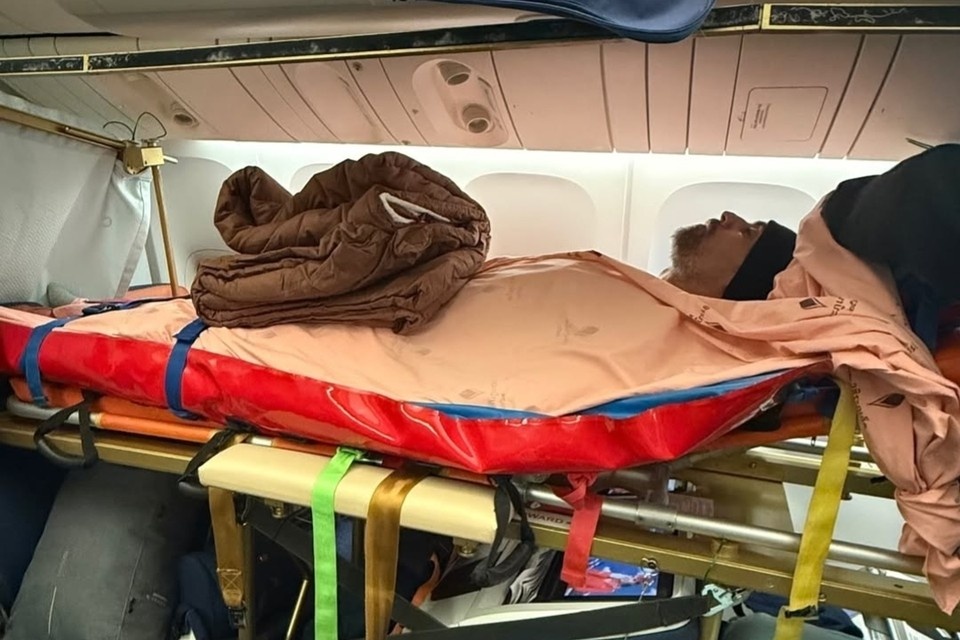 Парализованного новосибирца доставили с Пхукета в Россию. Фото: личная страница героя публикация в соцсети 