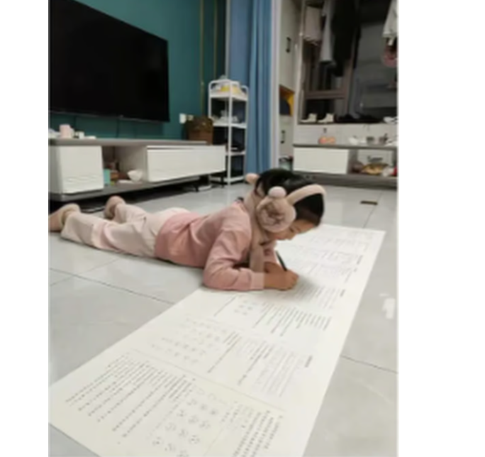 Удивляет, какие детишки спокойные и старательные