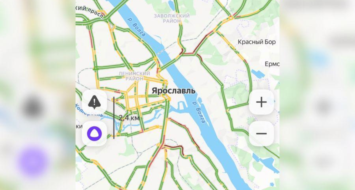    Яндекс.Карты с сайта vesti-yaroslavl.ru