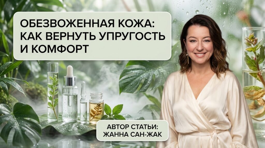    Обезвоженная кожа: как вернуть упругость и комфорт. Узнайте, как современные активы и клинические формулы помогают коже выглядеть моложе с JAQ SKIN. Жанна Сан-Жак