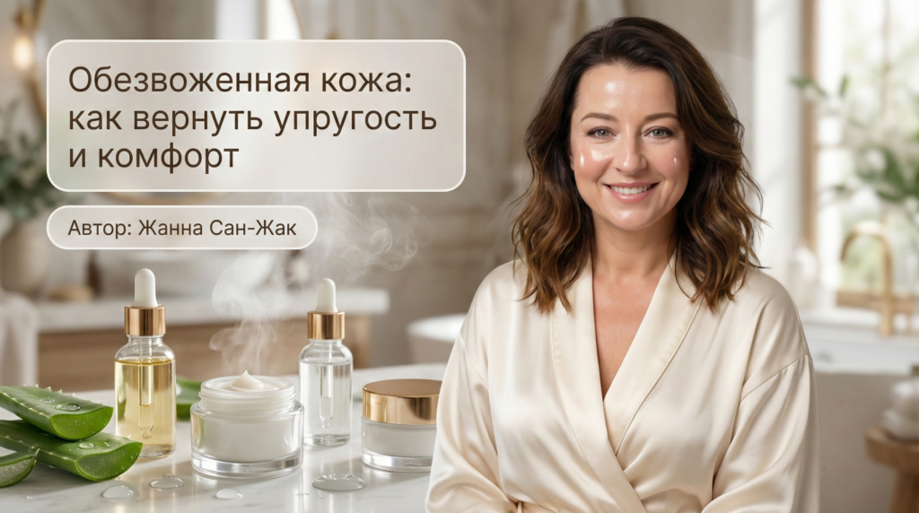    Обезвоженная кожа: как вернуть упругость и комфорт. Узнайте, как современные активы и клинические формулы помогают коже выглядеть моложе с JAQ SKIN. Жанна Сан-Жак