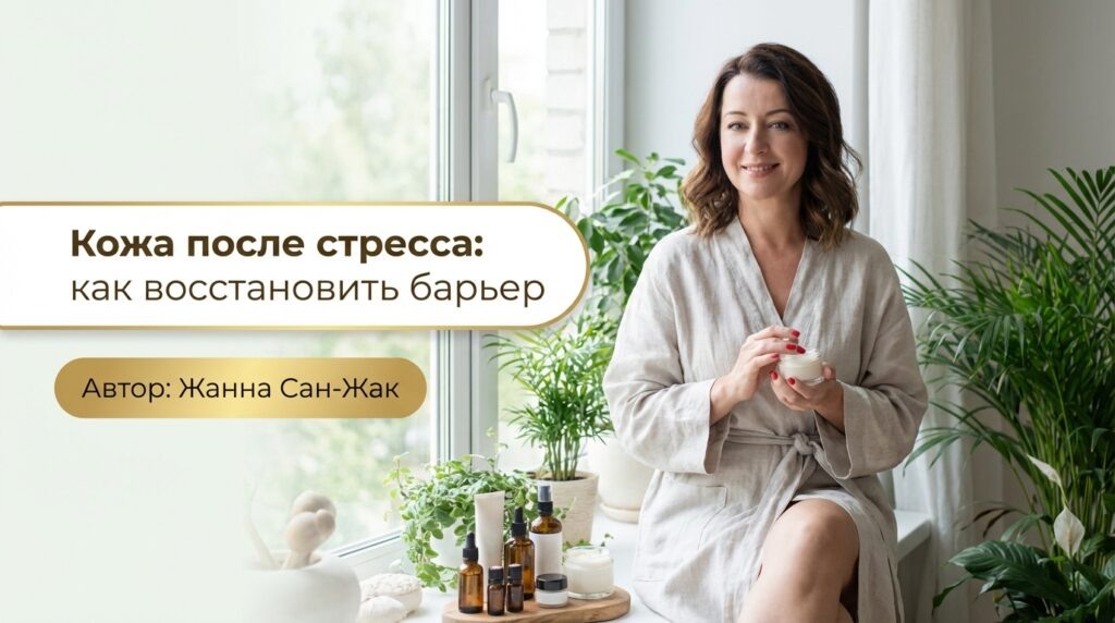    Кожа после стресса: как восстановить барьер. Узнайте, как современные активы и клинические формулы помогают коже выглядеть моложе с JAQ SKIN. Жанна Сан-Жак