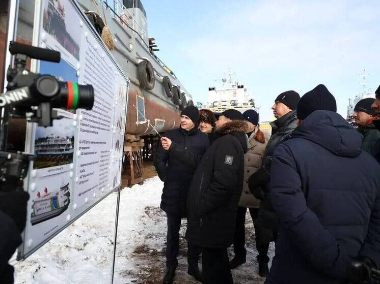     Дмитрий Демешин объявил о новой эре для хабаровской ремонтно-эксплуатационной базы флота. фото: телеграм-канал дмитрия демешина