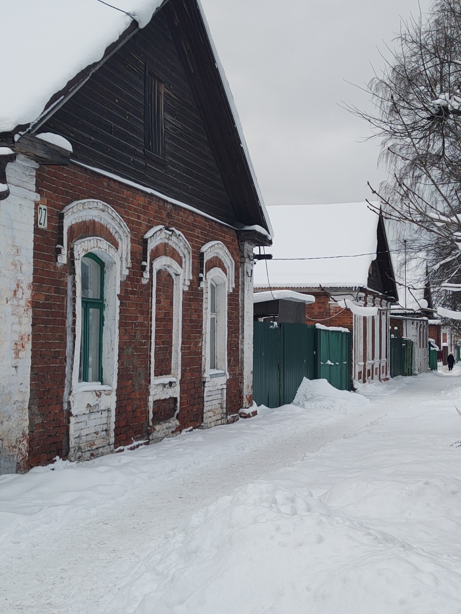 "Мальцовские" дома, г. Гусь-Хрустальный. Фото автора.  