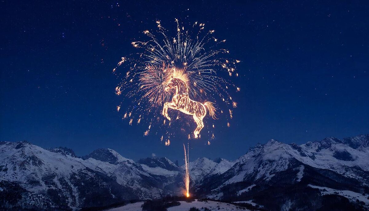 Начинаем год Огненной Лошади, и пусть он принесет всё самое роскошное в вашу жизнь.