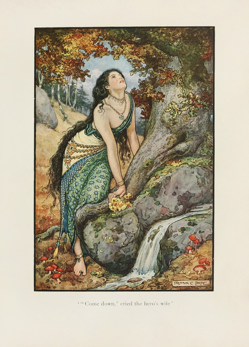 Источник: The Russian story book (1916). Иллюстратор: Фрэнк Чейн Папе