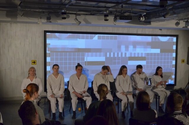    Эскиз спектакля «Черный апельсин» в театре «СамАрт» Фото: Театр СамАРТ