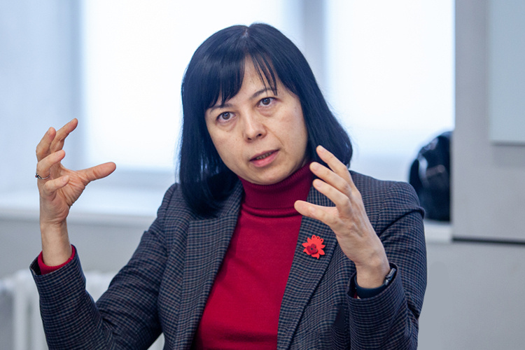    Гульнара Сафина — генеральный менеджер нового отеля 4 и 5 звезд Millennium Panoramа, открывшегося в 2025 году.   
Фото: «БИЗНЕС Online»