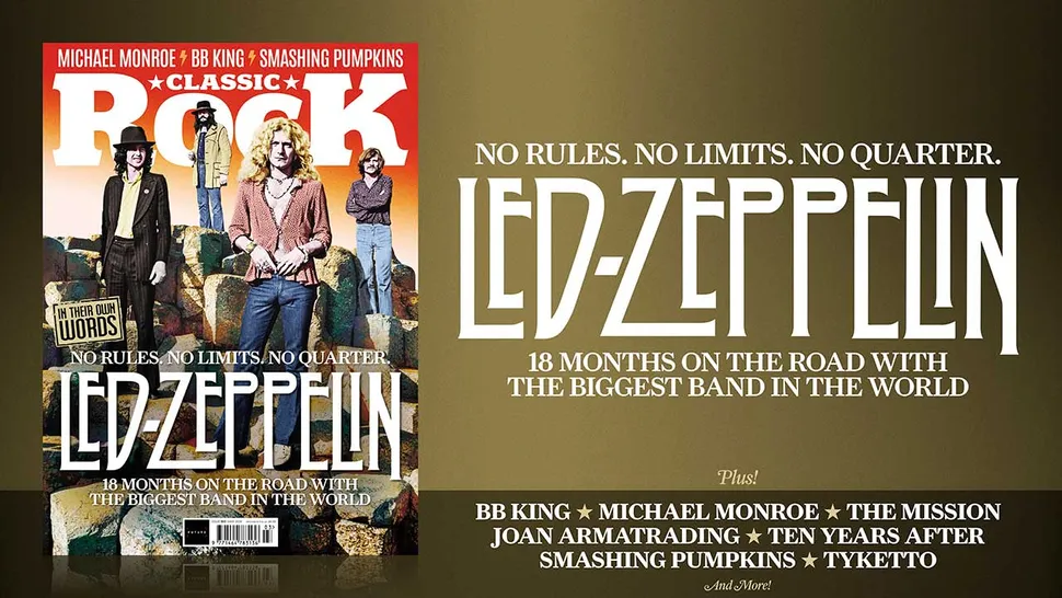 Обложка журнала Classic Rock №350 с участием Led Zeppelin (Фото предоставлено компанией Future)