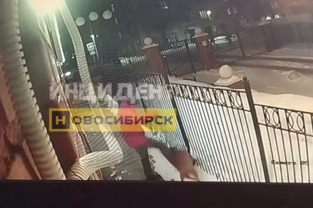    Фото: скрин видео ТГ-канала "Инцидент Новосибирск"