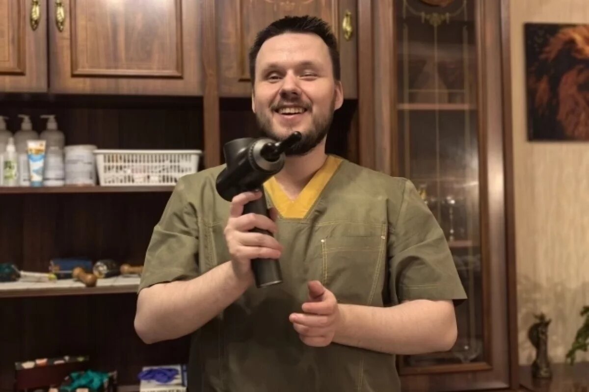    Лечение на кончиках пальцев.