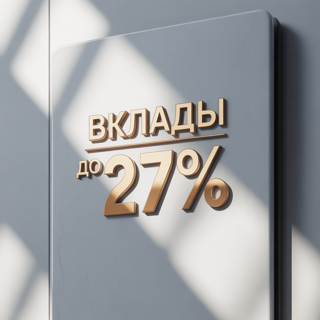 Вклады под 27% годовых