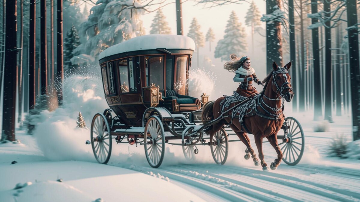 лощадей было три. Время года лето. Но это лучшее, на что сегодня удалось уломать ИИ. Остальное...ой, лучше вам этого не знать, что мне он сегодня выдавал. Никаких нервов не хватает! 