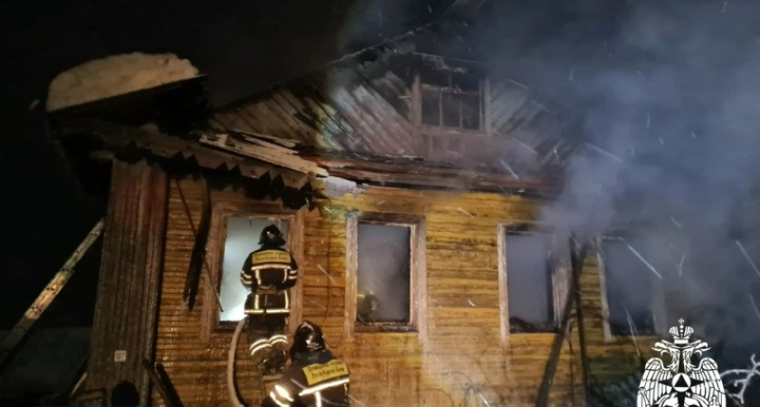 В Коми на пожаре погиб мужчина