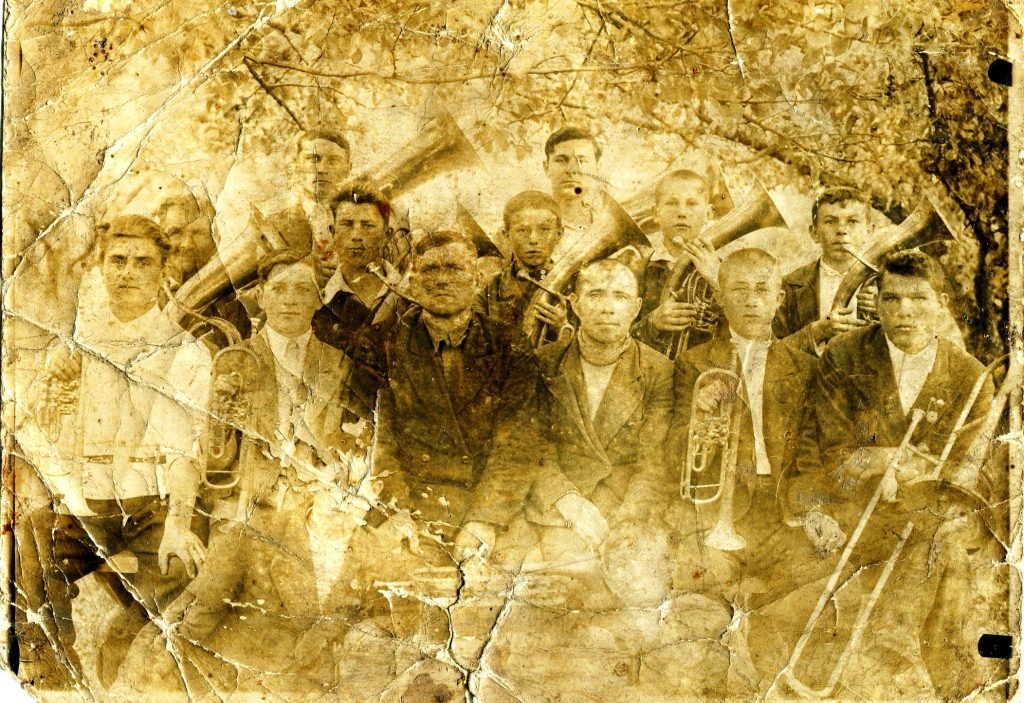 1938 год колхозный духовой оркестр