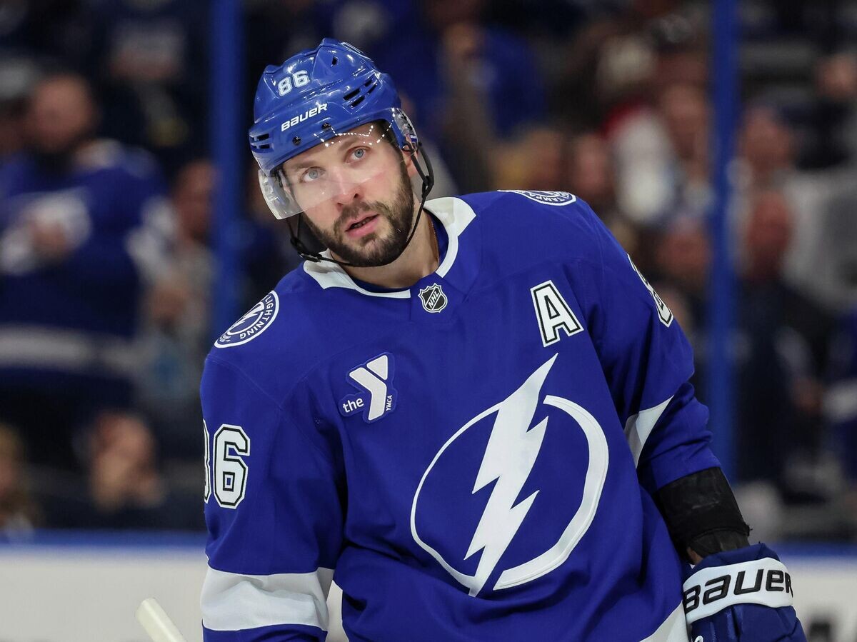    Хоккеист "Тампа-Бэй Лайтнинг" Никита Кучеров | © Getty Images / Mike Carlson