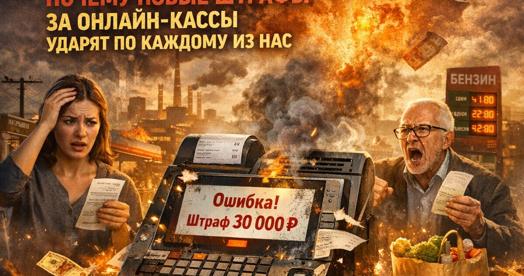 Фискальный Апокалипсис: Почему новые штрафы за онлайн-кассы ударят по каждому из нас (Глубокий разбор)