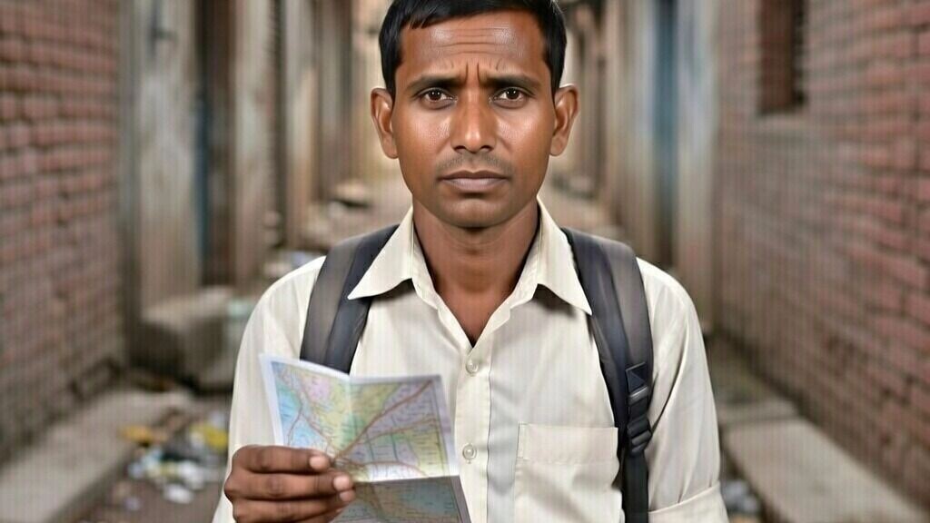    Массовый приток мигрантов из Индии начался в 2025 году   Изображение Midjourney