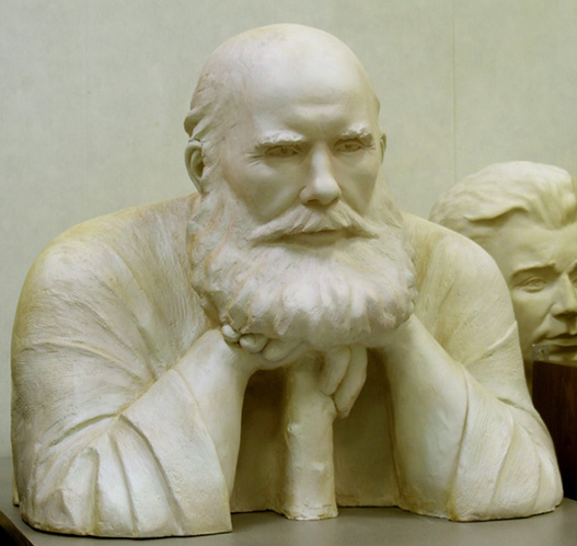 Илья Печерский. Скульптурная реконструкция по черепу С.А. Никитина , 1989