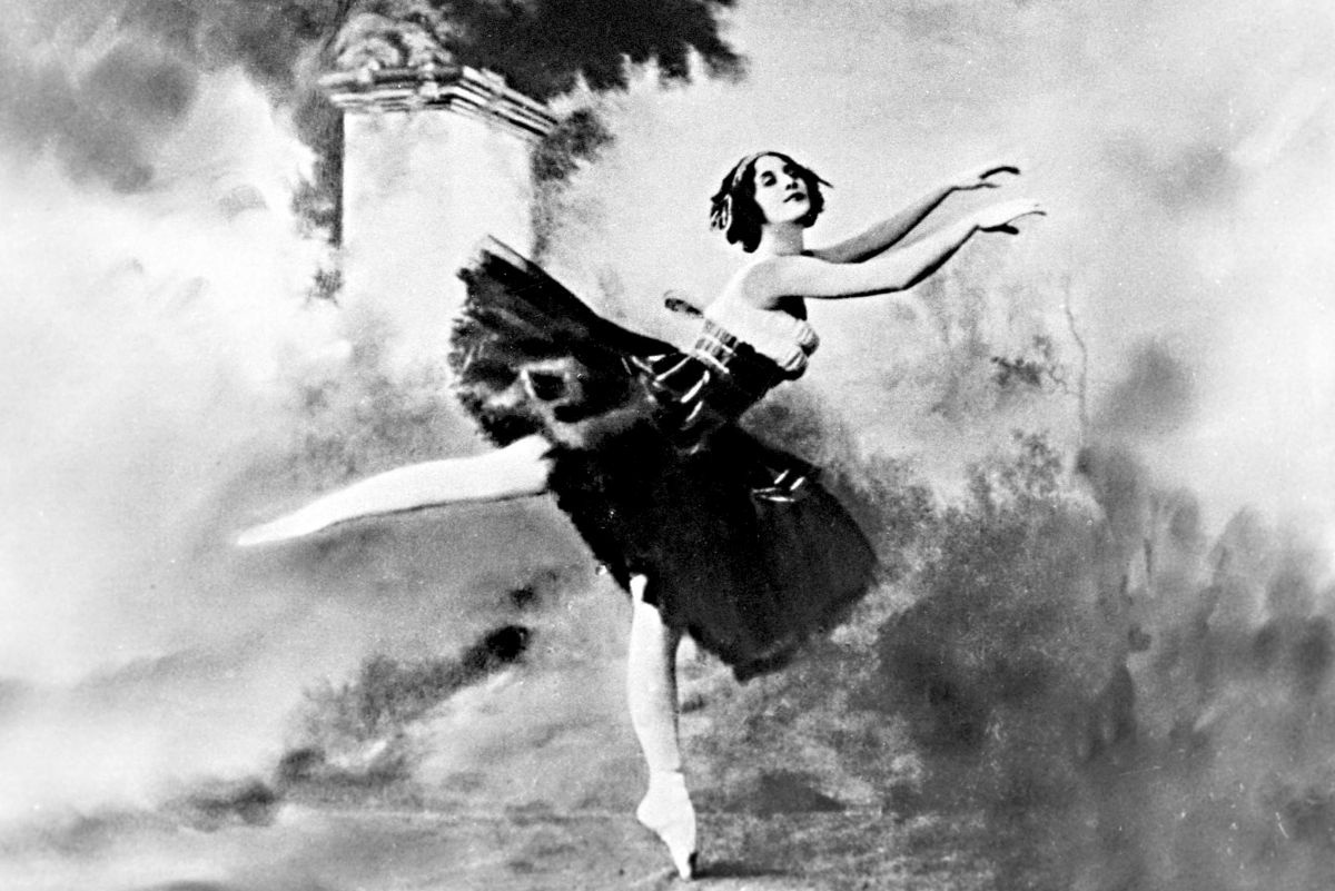    Анна Павлова. Кадр из фильма . "Лондонский концерт". / РИА Новости