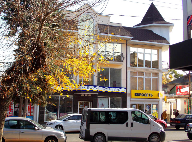 Ессентуки, центр (улица Интернациональная). Фото автора.