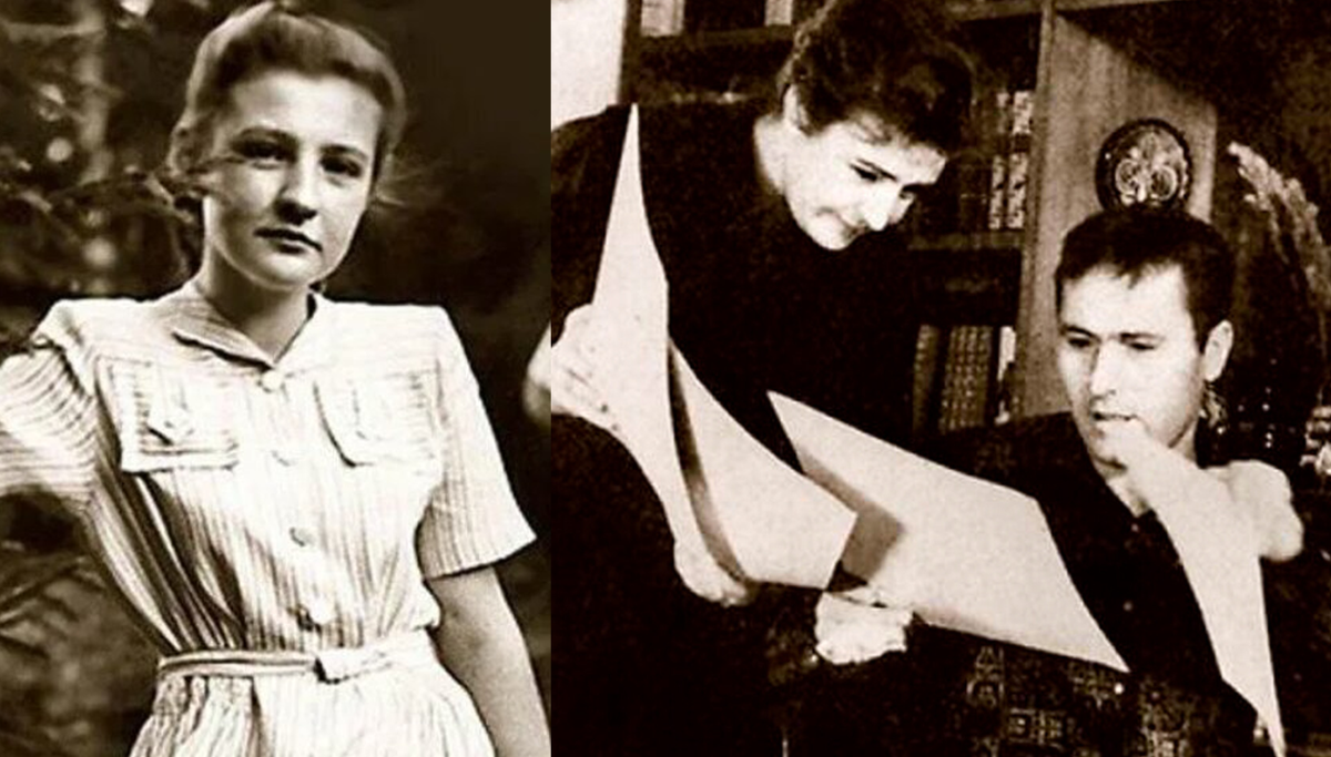 Фото: Шукшин и Софронова 