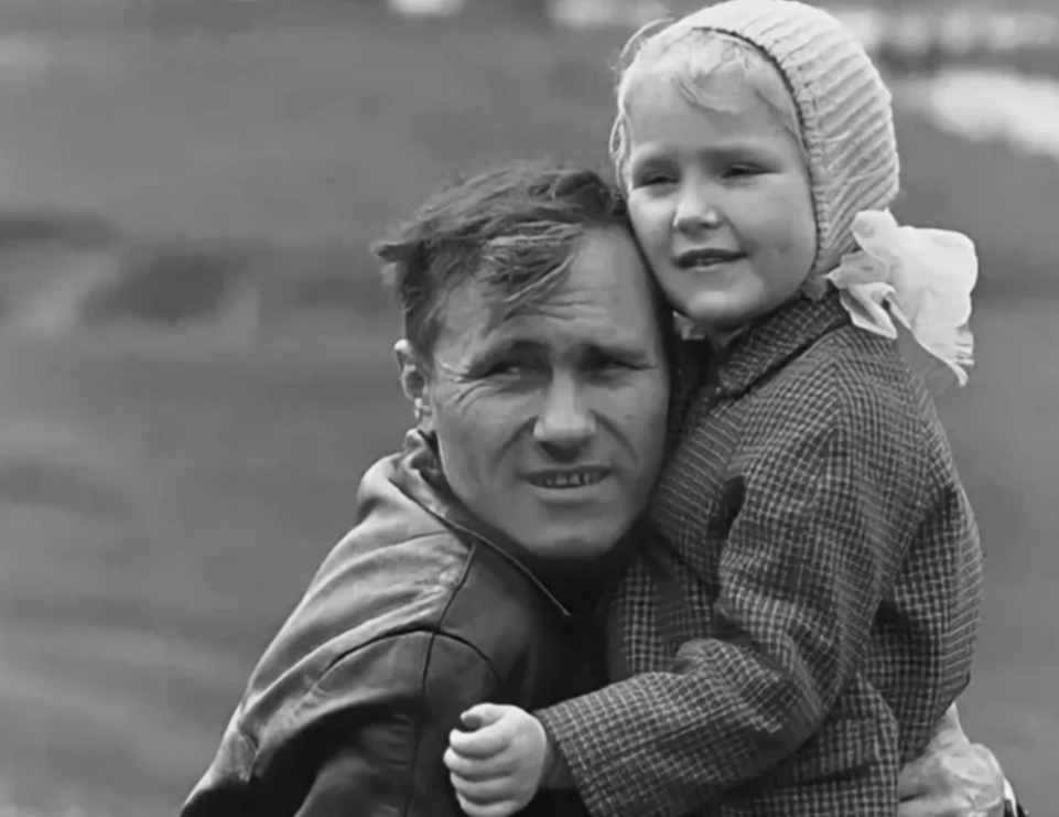 Фото: Василий с дочерью Катей 