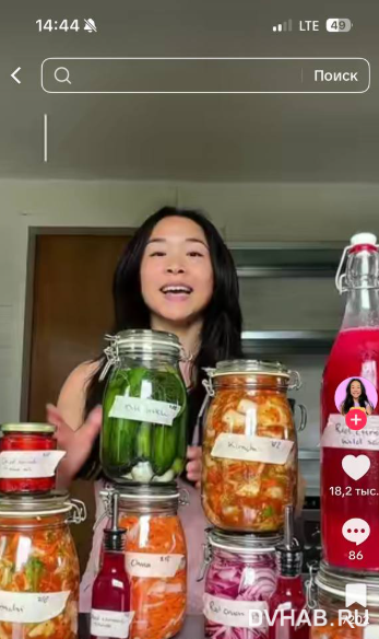    Фото: большая коллекция ферментированных продуктов.