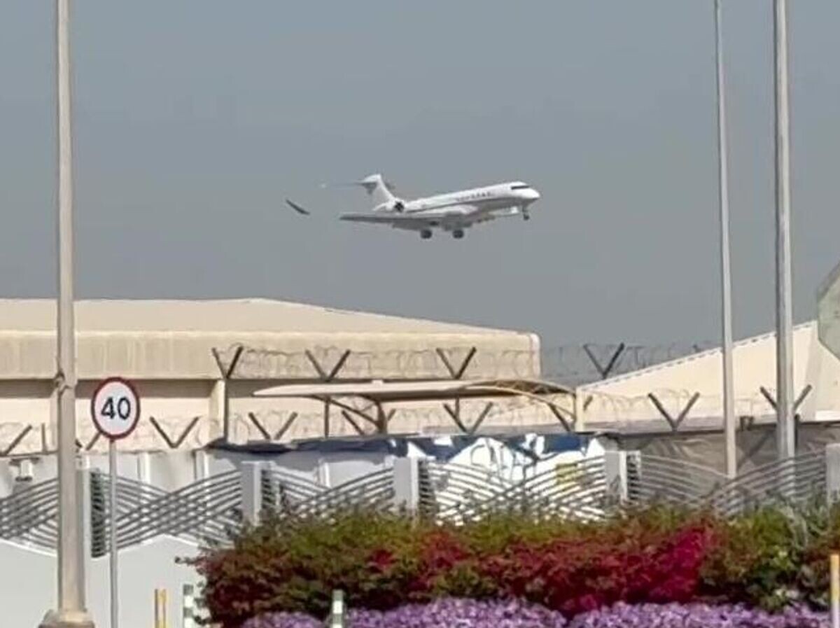    Cамолет специального посланника президента США Стивена Уиткоффа садится в Абу-Даби | © РИА Новости