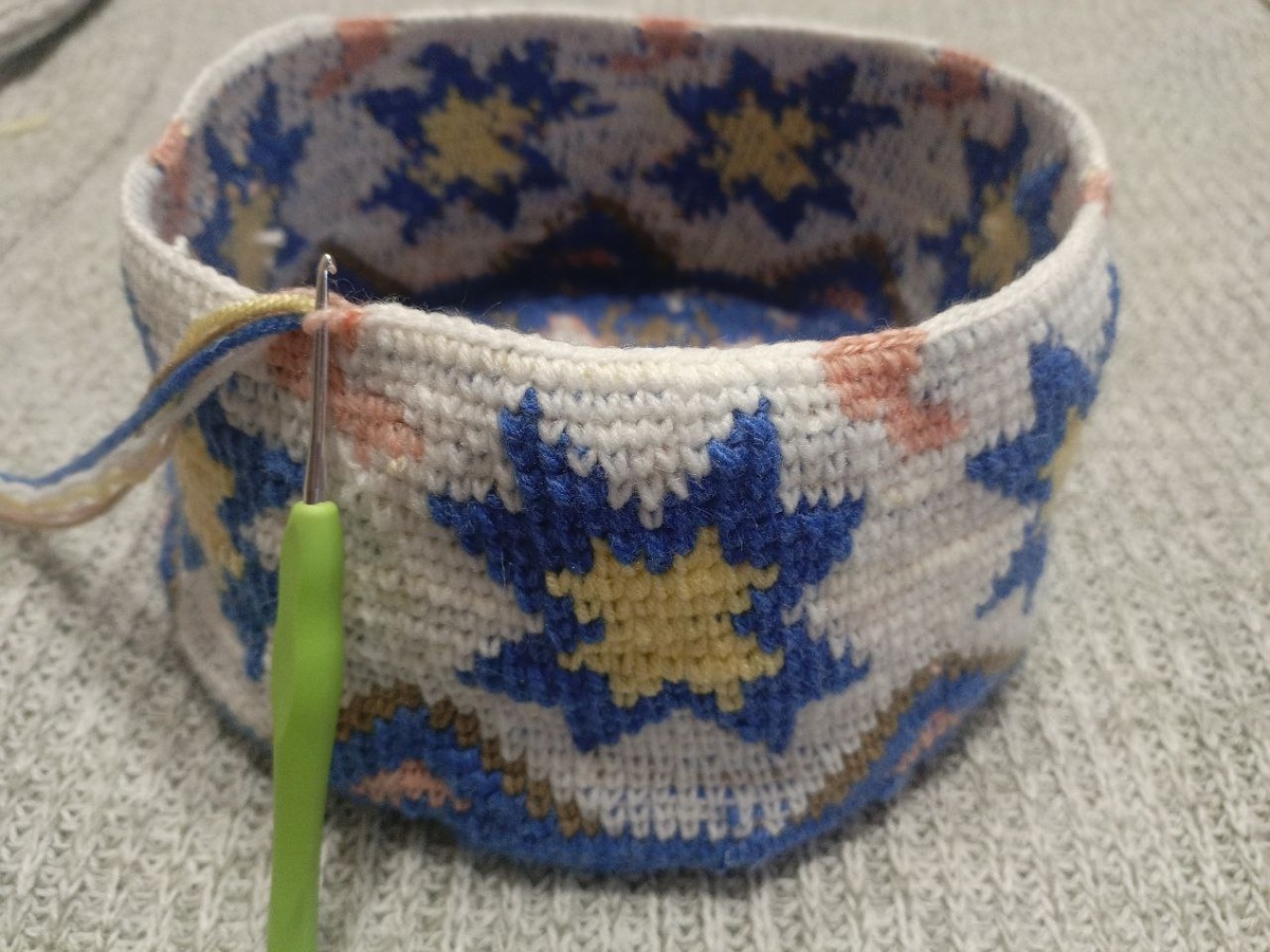 Половинка связана.