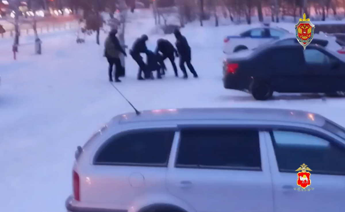 Скриншот из видео пресс-службы ГУ МВД России по Челябинской области