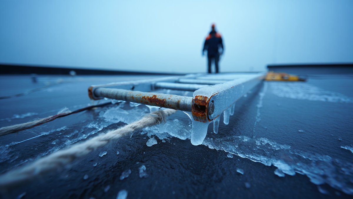 Очистка крыш от снега