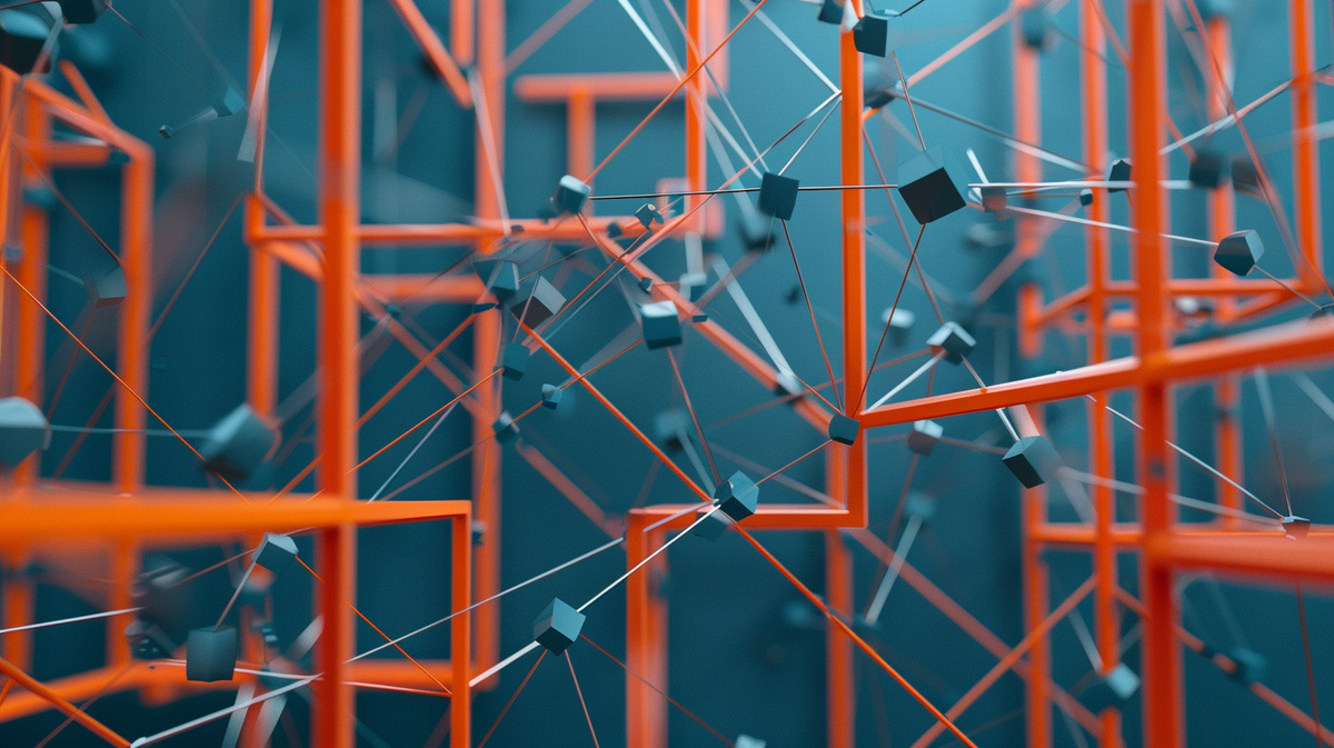 Визуальная метафора бизнеса, находящегося в стадии подготовки к росту без достаточной структурной готовности. Система ещё не испытывает максимальной нагрузки, но уже демонстрирует слабые связи, несоответствие конструкции и будущих требований. Образ подчёркивает необходимость изменений до масштабирования, а не попытки перестраивать бизнес в условиях перегрузки.