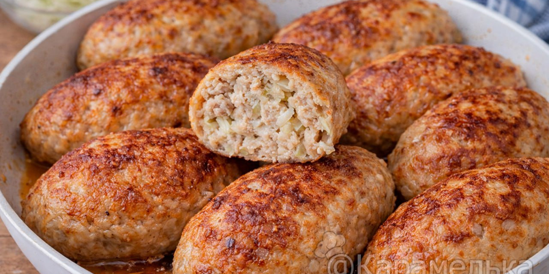 Капустники — те самые котлеты-обманщики, быстро и просто. Потрясающий рецепт