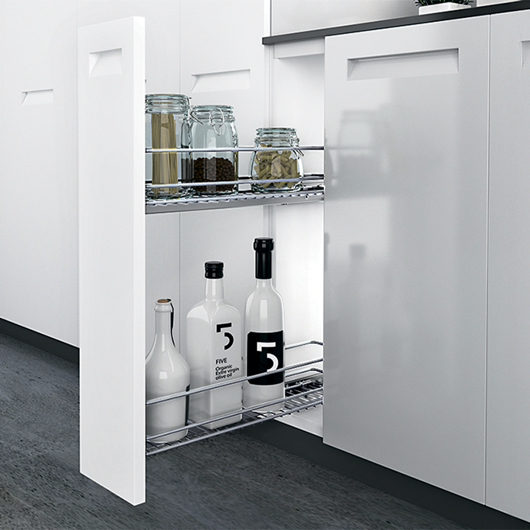 Выдвижные корзины Lario Hettich