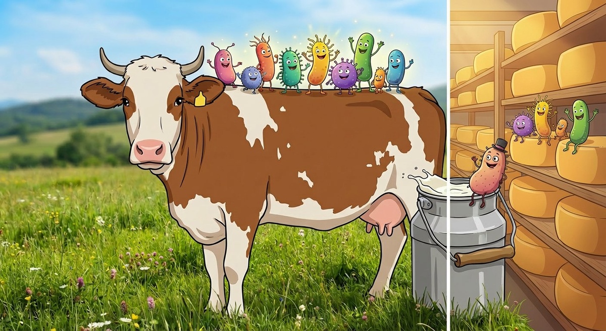 «Чистые» молочнокислые бактерии станут основой для биологически безопасных продуктов
Изображение создано с помощью ИИ