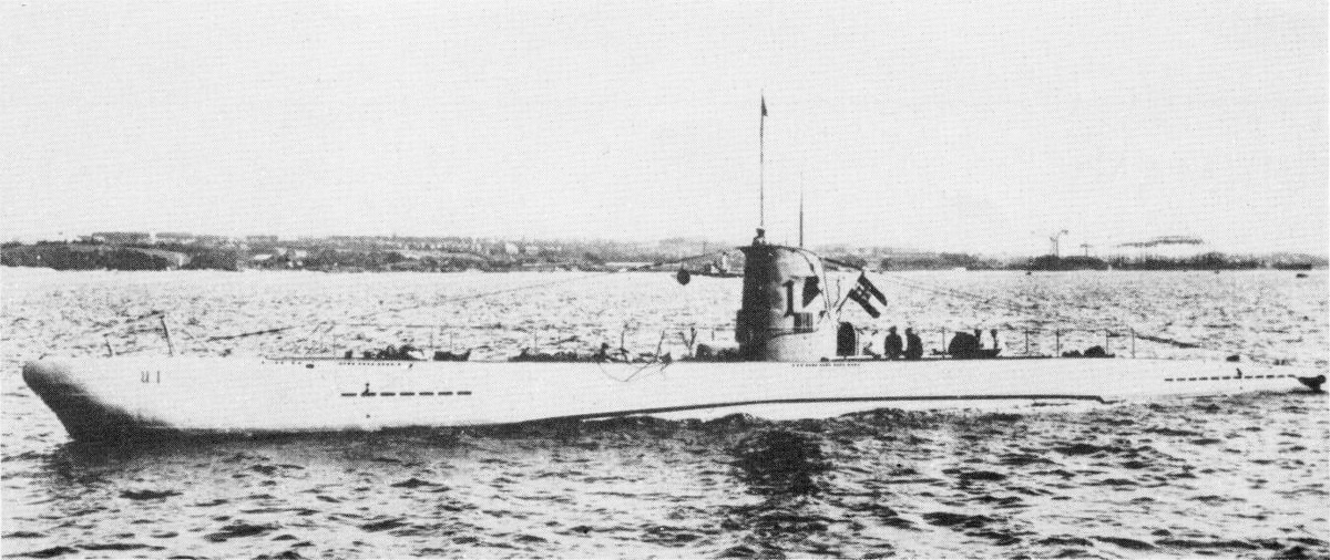 U-1 — малая U-boat типа IIA, времён Второй мировой войны. Заказ на постройку был отдан 2 февраля 1935 года. Лодка была заложена на верфи судостроительной компании Deutsche Werke, Киль 11 февраля 1935 года под заводским номером 236. Спущена на воду 15 июня 1935 года. 29 июня 1935 года принята на вооружение и 1 июля под командованием капитан-лейтенанта Клауса Эверта вошла в состав Unterseebootsschulflottille