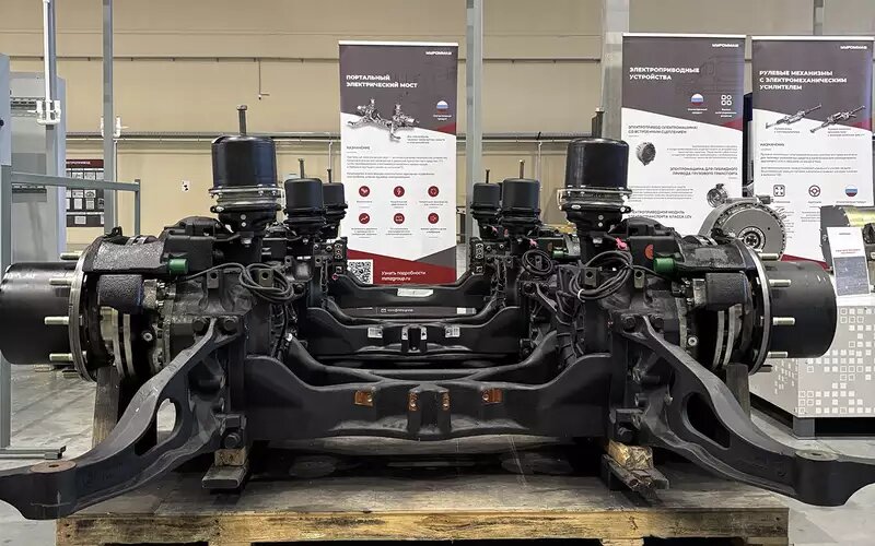 Портальный мост для электробуса📷
