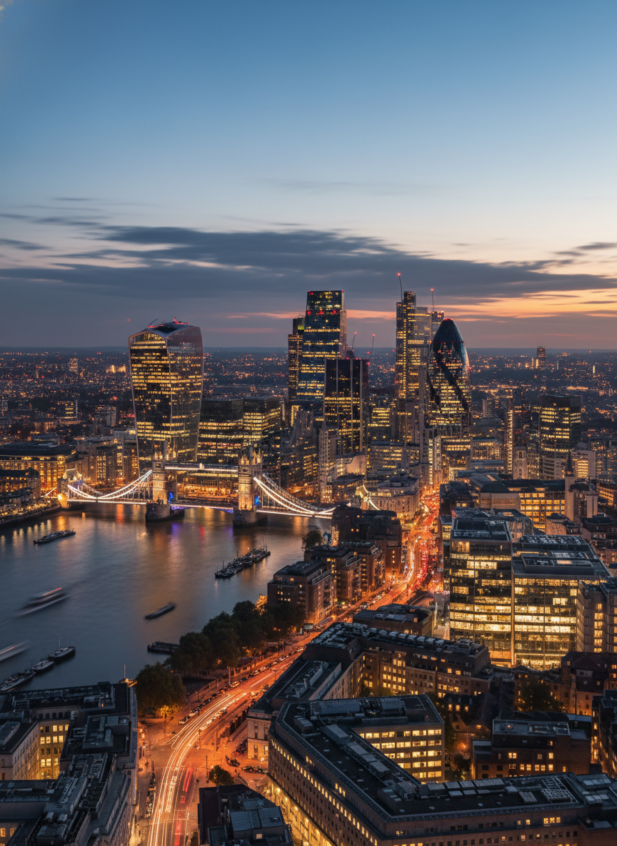 Лондон - вдохновление для CTO Lighting