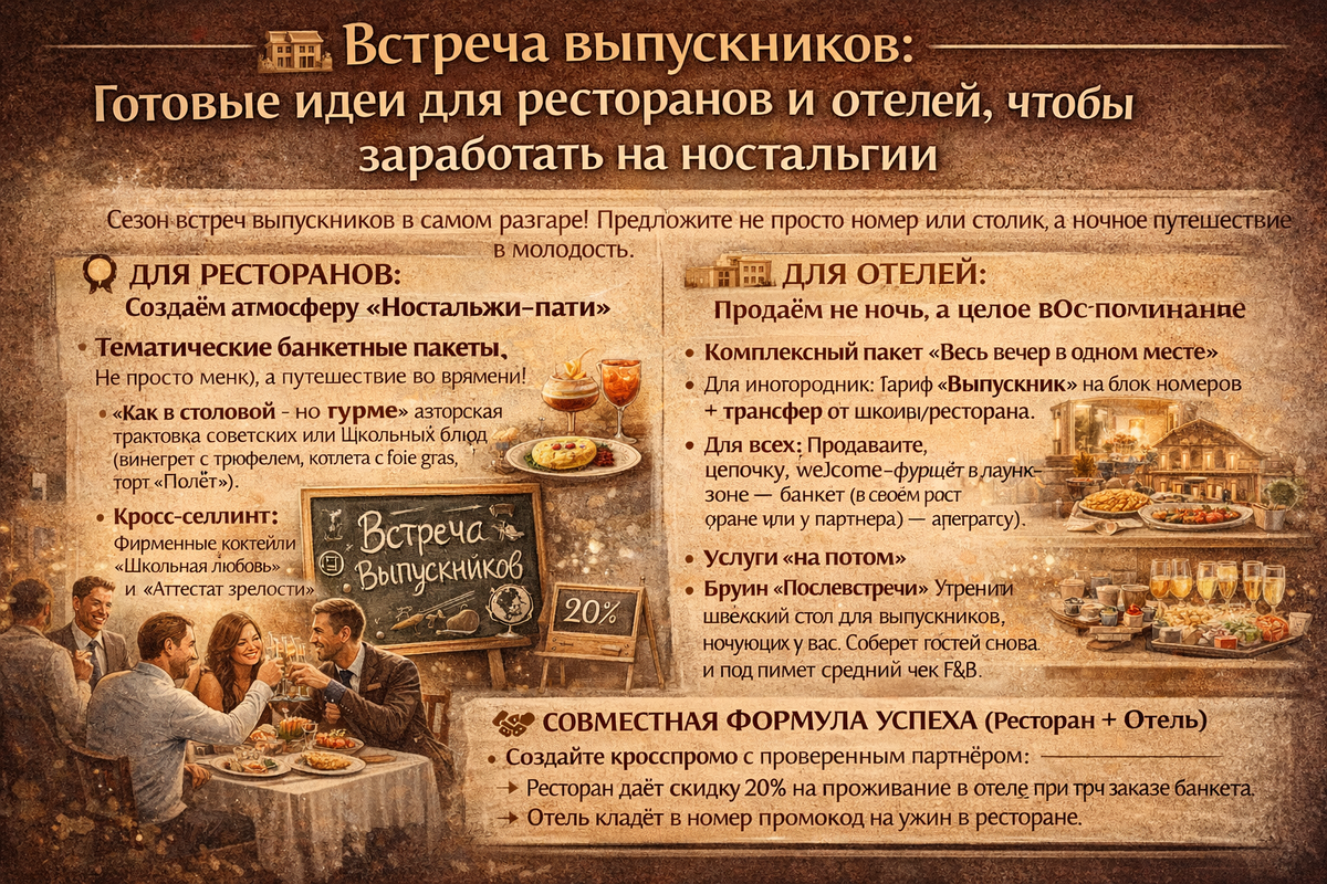 Идеи для встречи выпусников.