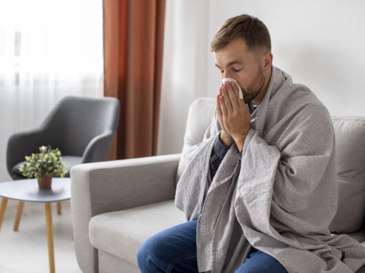    Больной человек // Фото с сайта https://www.freepik.com/