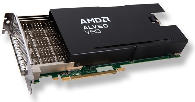 Ускорительная карта AMD Alveo™ V80