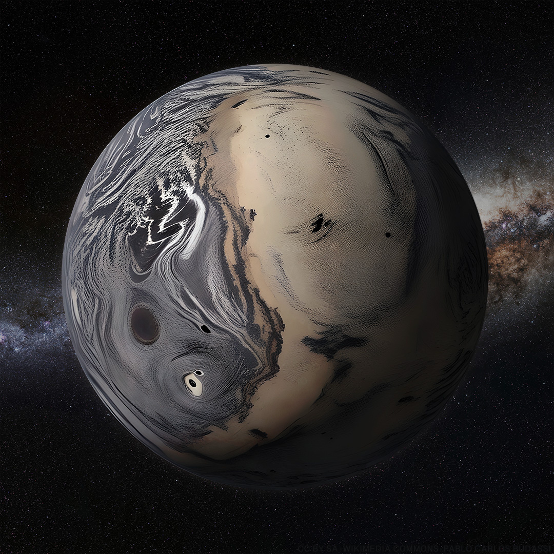 Иллюстрация планета-изгой. Источник: wikimedia