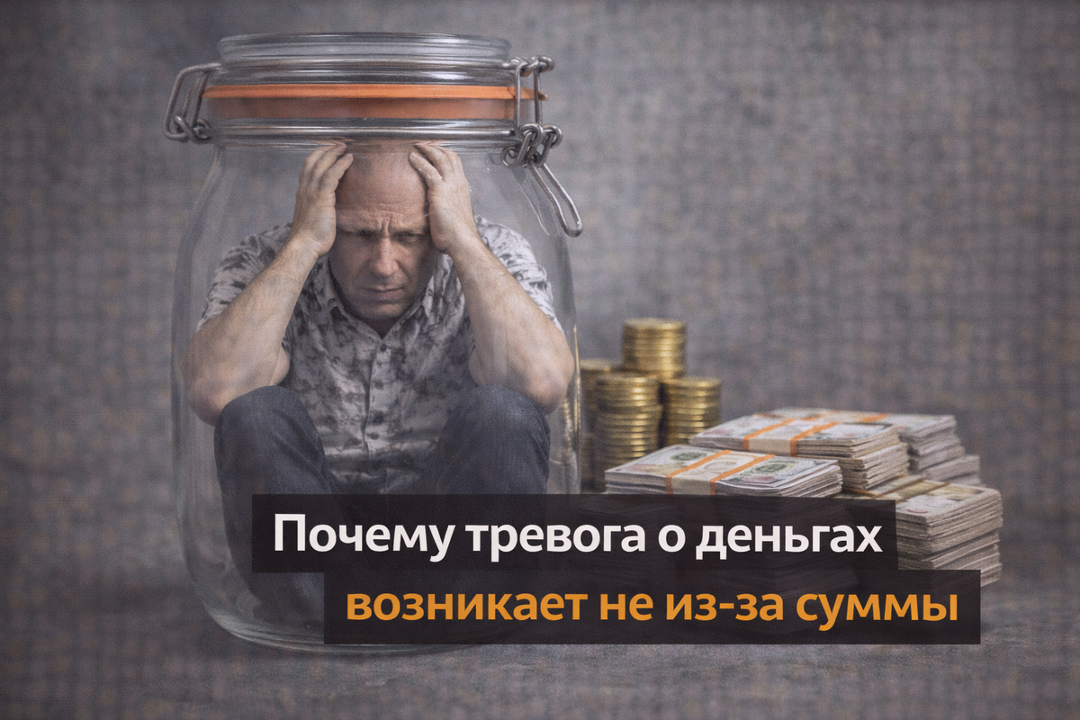 Почему тревога о деньгах возникает не из-за суммы