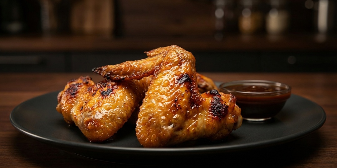 Крылышки в аэрогриле с хрустящей корочкой без подгорания