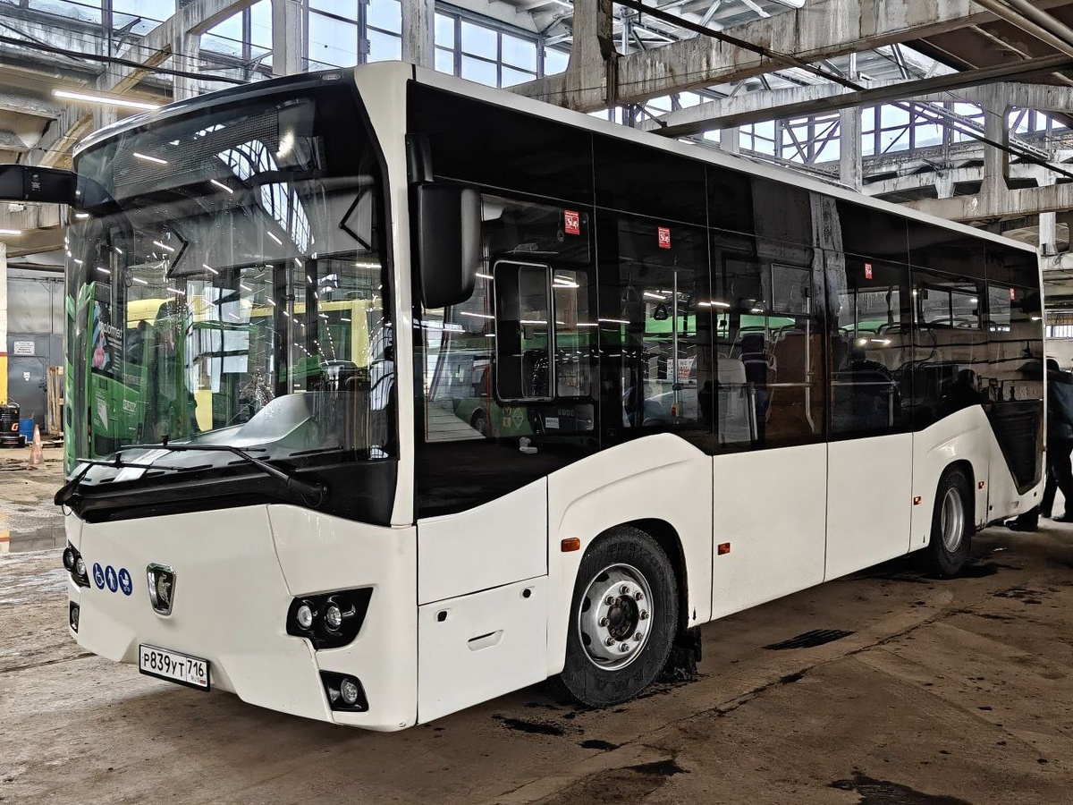    В Оренбурге тестируют новый автобус «КамАЗ-4290»