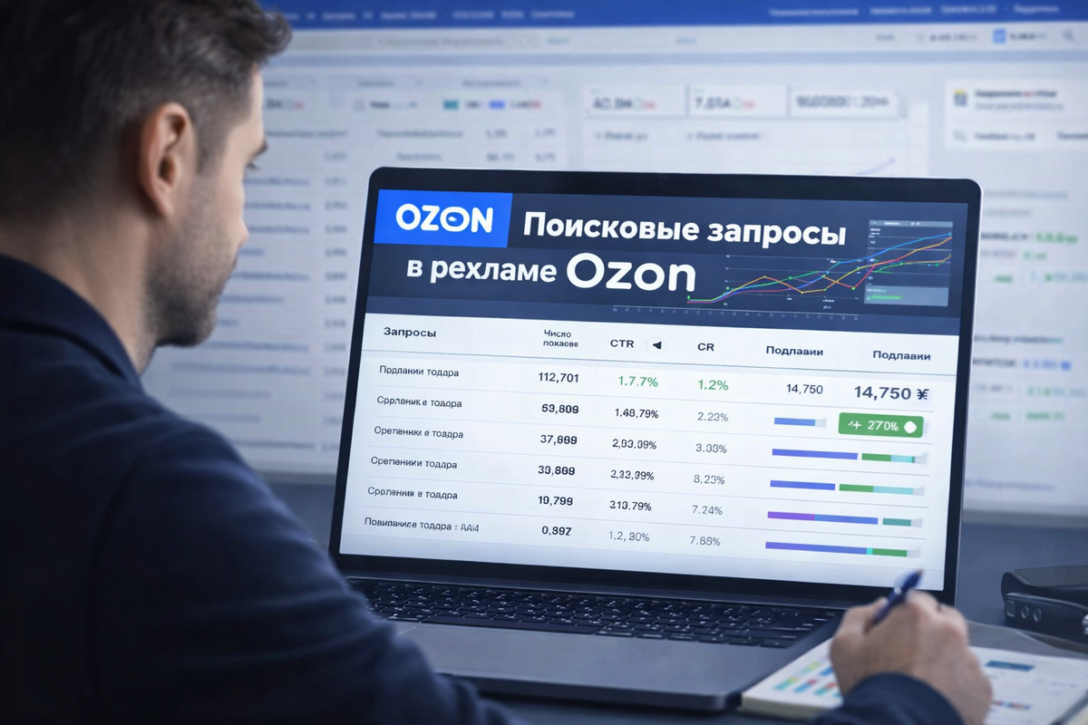 Аналитика поисковых запросов в рекламе на Ozon: как управлять и повышать эффективность кампаний