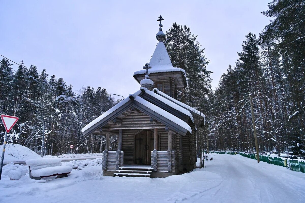    Успенская часовня города Медвежьегорска. Фото: «Республика» / Оксана Кудряшова