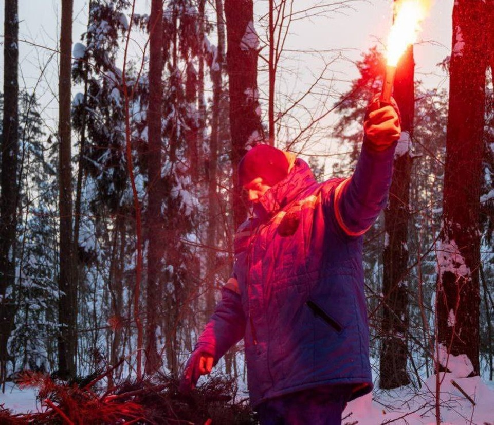    В Подмосковье в экстремальных зимних условиях прошла зачетная тренировка для космонавтов. Фото: Роскосмос